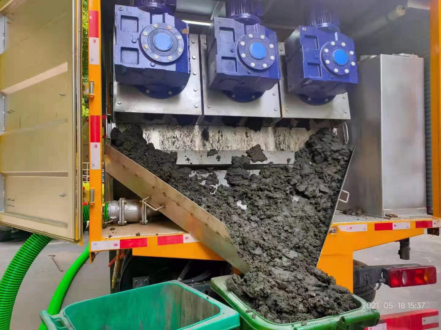 德清化粪池清掏城市维护站-泥浆净化干湿分离处理